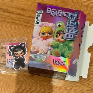 Bratz Bratziez Iconz Series Plush Blind Box Charm Clip JADE KOOL KAT